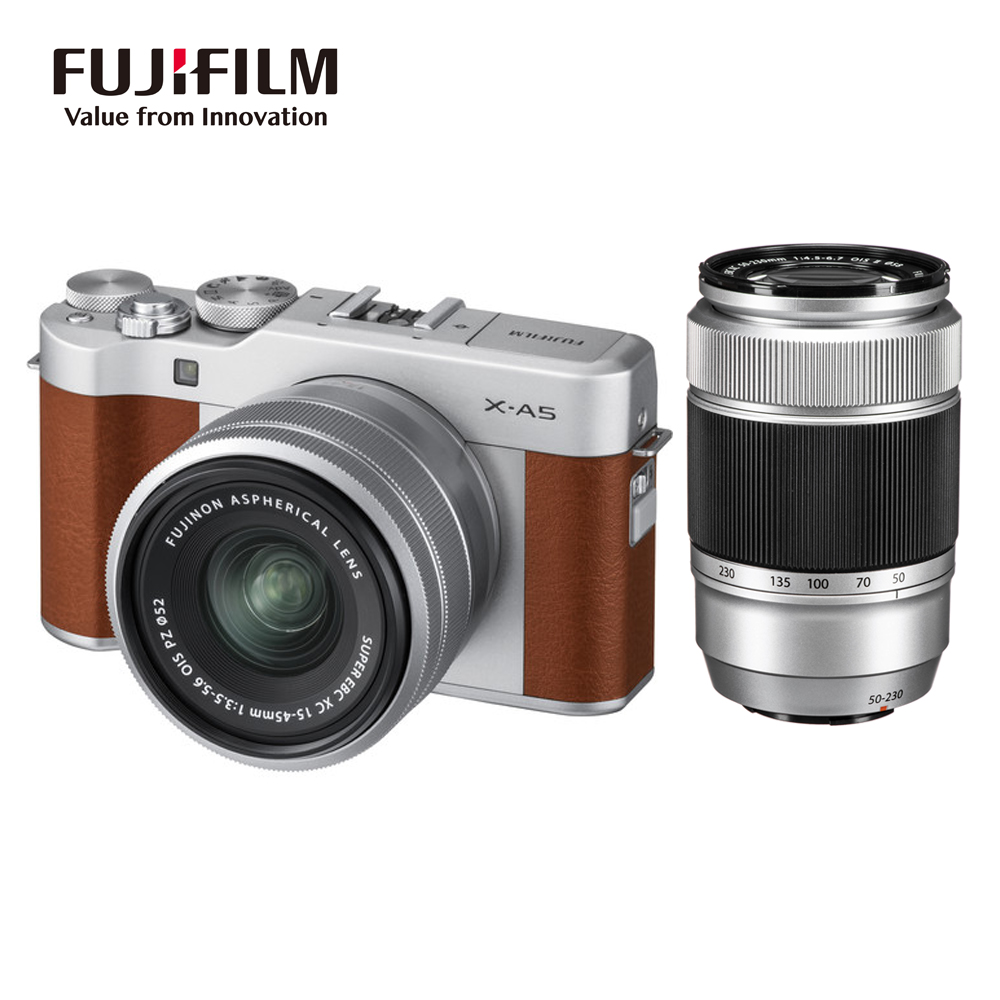 Fujifilm X-A5 Lens 15-45mm + 50-230mm 
